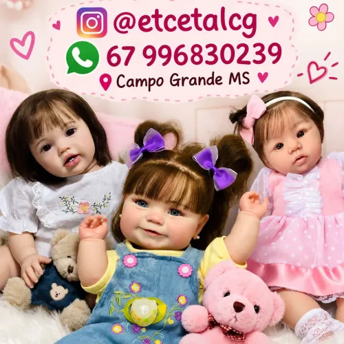 Bonecas Bebê Reborn Campo Grande MS