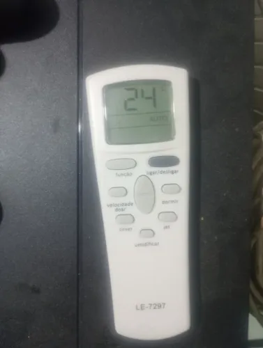 Controle remoto ar de janela Brastemp 
