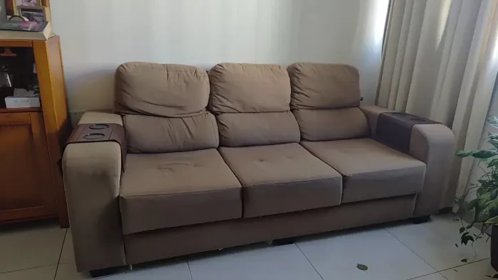 Sofá Retrátil 3 Lugares