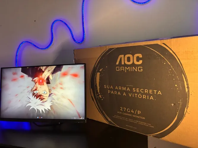 Monitor Gamer AOC 27G4/P 27 LED 180Hz 0.5ms G-Sync