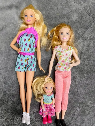Boneca Barbie e suas irmãs lote de bonecas originais