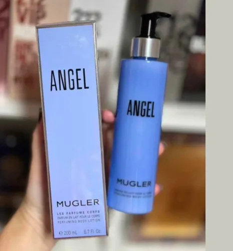 Kit Loção Hidratante Angel Mugler 200ml + Necessaire Original