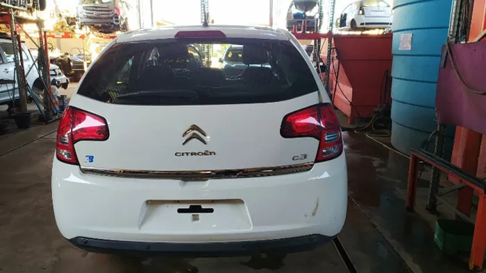 Peças usadas Citroen C3 Tendance 2014 2015 1.6 16v flex 122cv câmbio automático