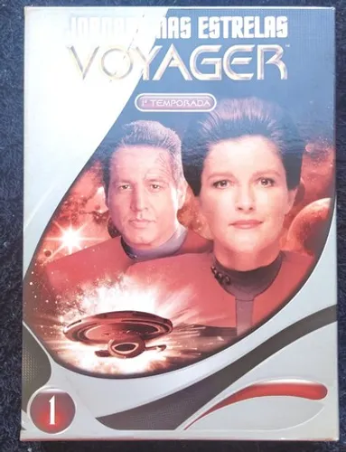 Box Dvd Star Trek Jornada Nas Estrelas Voyager 1ª Temporada . Original