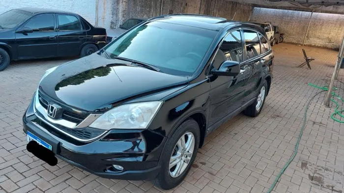 Honda Cr-v Exl 4x4 automático  2010/11 teto solar top revisado 