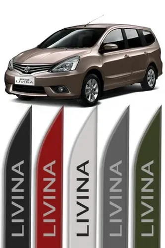 Friso Lateral Nissan Livina - Branco / Preto / Cinza / Prata