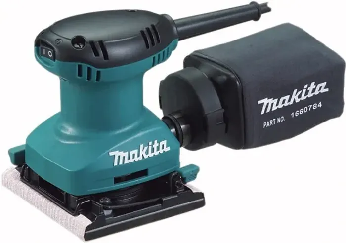 Lixadeira orbital Makita BO4557 azul 180W 220V