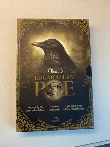 Box Livros Histórias Extraordinárias de Edgar Allan Poe 