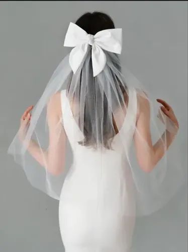 Véu de Noiva - Véu Grinalda Laço