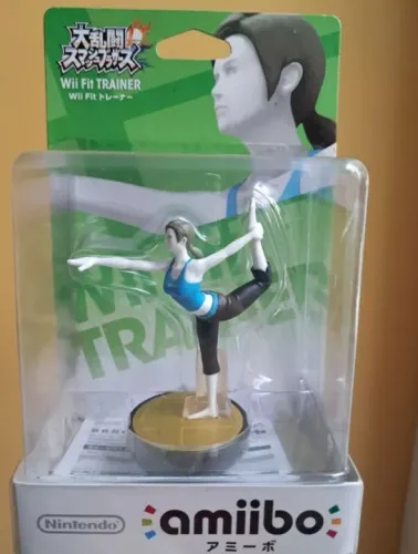 Amiibo Wii Fit Trainer - Novo