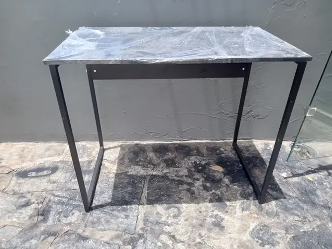 Mesa tipo industrial escritório 