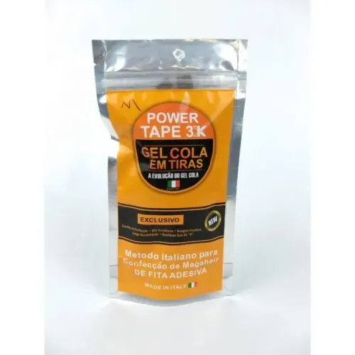 Gel Cola  Em Tiras Nano Pele Pronta Power 3k K