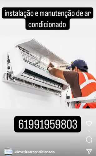 Ar condicionado instalação