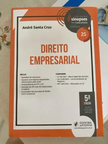 Livro Direito Empresarial Sinopse
