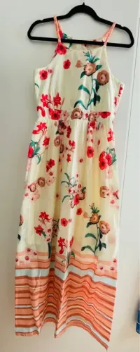 Vestido longo Floral Antix - Tamanho M