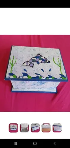 Caixa mdf golfinho