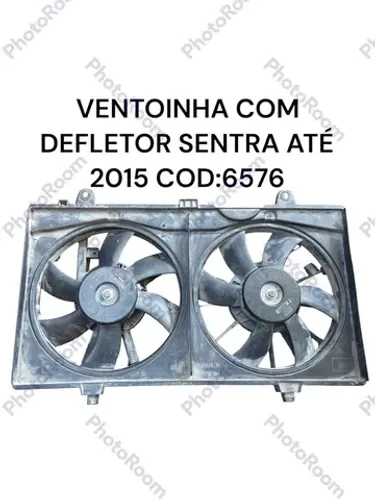 Ventoinha com defletor sentra