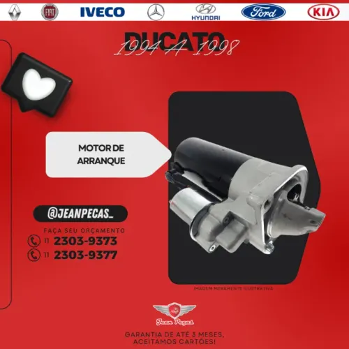 motor arranque - ducato