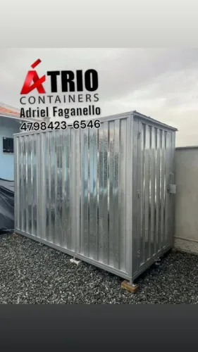 Container almoxarifado obra