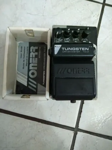 Pedal onerr tungsteen drive master para guitarra