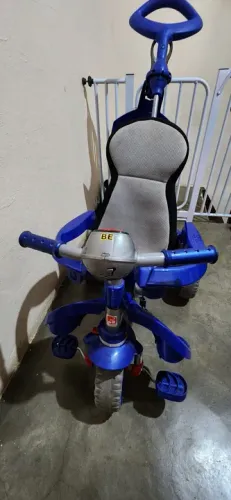 Triciclo Bandeirante Smart Comfort azul