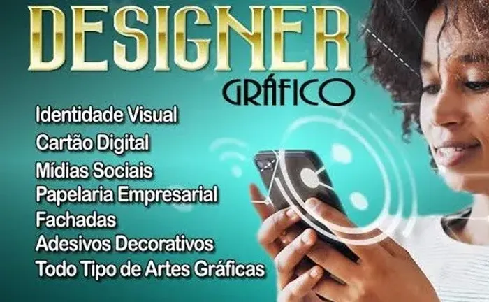 Designer Gráfico / Designer Digital / Social Media (Redes Sociais) / Sites