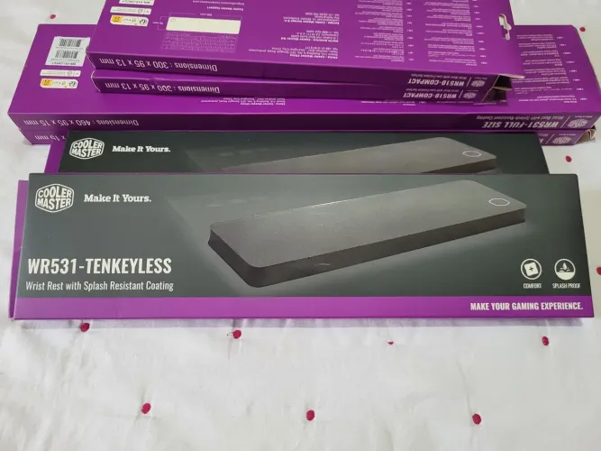Cooler Master WR531-TENKEYLESS - Apoio para pulso para teclado