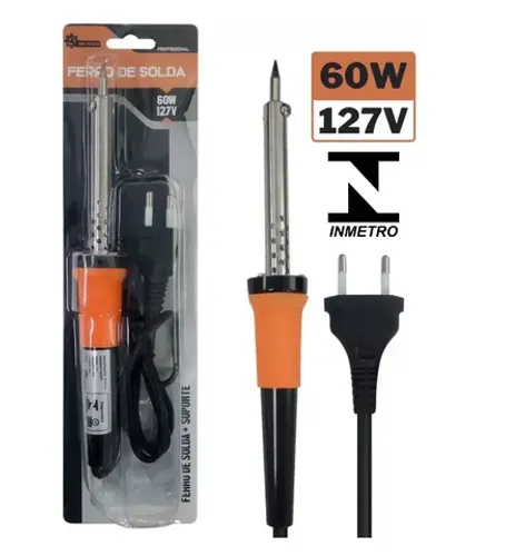 Ferro de Solda 60W ou 80W 127V Com Suporte