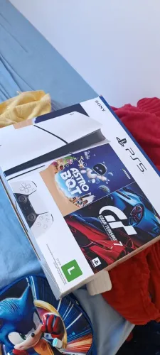 Ps5 slim com leitor de jogos 