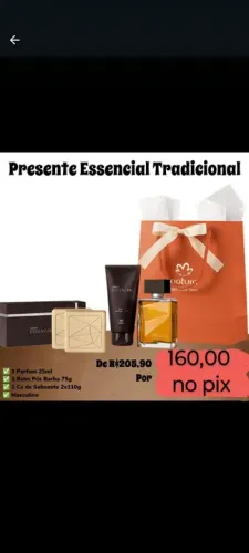 Kit presente Essencial Masculino