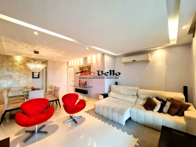 Apartamento de luxo na Barra da Tijuca: 4 quartos, 4 suítes, 2 salas e 3 vagas de garagem!