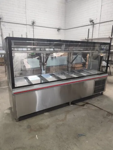 Expositor Inox para Carnes Embutidas - Visual Premium que Aumenta Vendas