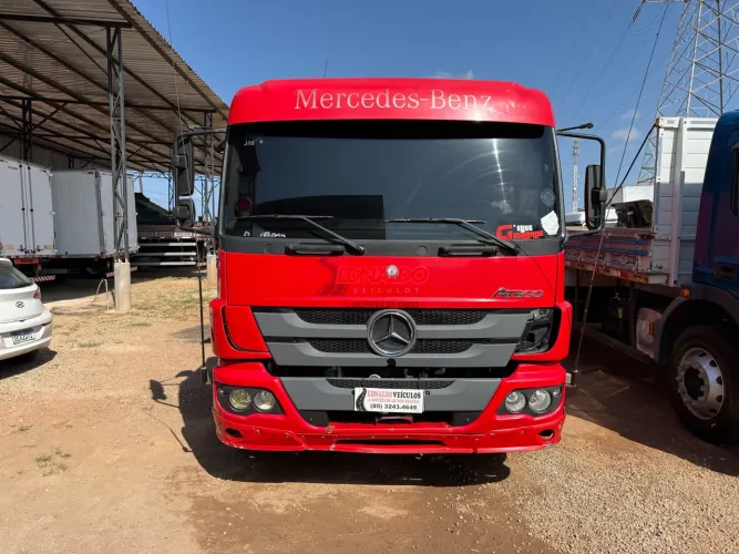 Atego 2426, 2018, completo, basculante, baixa km 198, extra