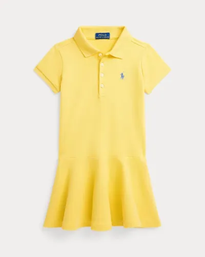 Vestido Polo Ralph Lauren Infantil - Amarelo