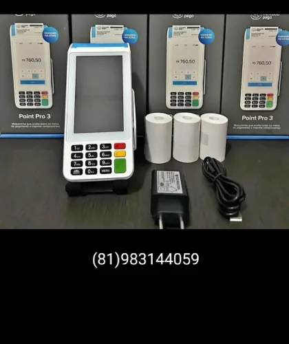Maquninha de cartão Point Pro3 - mercado pago 