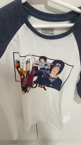 Camisa Naruto TAM 11-12 anos