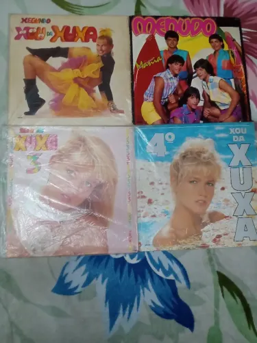 DISCOS VINIL XUXA E MENUDO