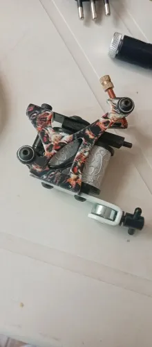 Kit de Máquinas de Tatuagem  Completo com Fonte e Pedal