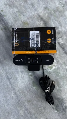 Webcam Gamer Husky 720p com Microfone Integrado