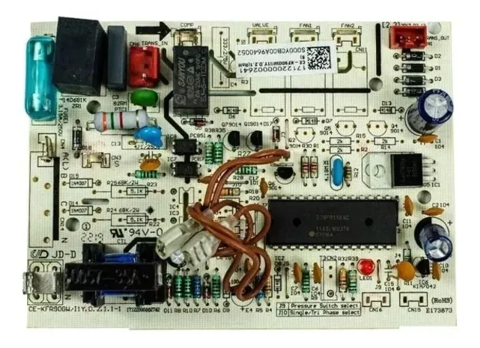 Placa Controle Ar-cond. Springer 30.000btus 38kcb030515mc 201335490034