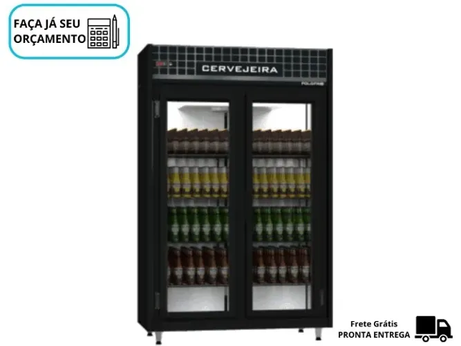 Cervejeira 2 Portas PoloFrio Perta 220v Nova