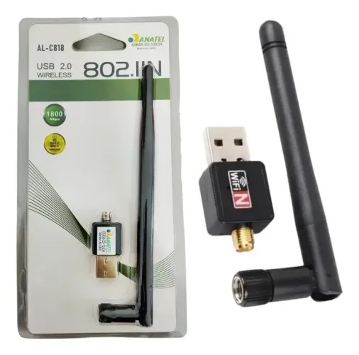 Adaptador Para Wifi Usb Wireless 1800mbps Al-c818