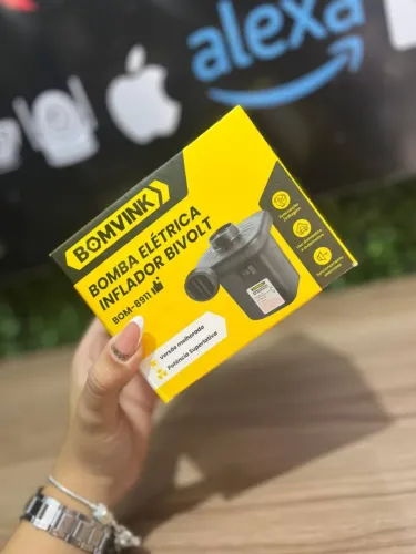 Bomba Elétrica Infladora Bivolt - BOMVINK