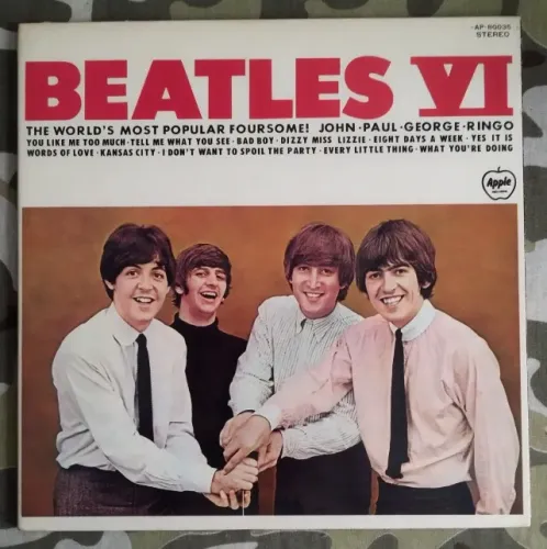 LP Vinil The Beatles - Beatles VI P1970 NM Importado Japão