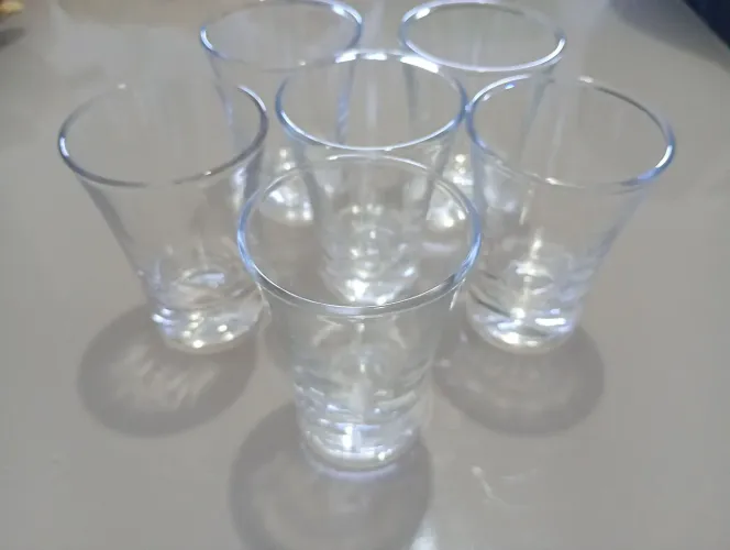 Copos de shot - 25ml 6 peças 
