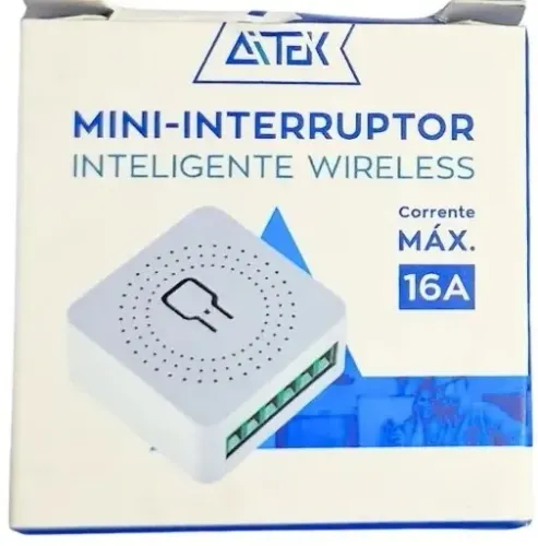 Mini Interruptor Módulo Inteligente Tuya Wifi 16a - Aitek