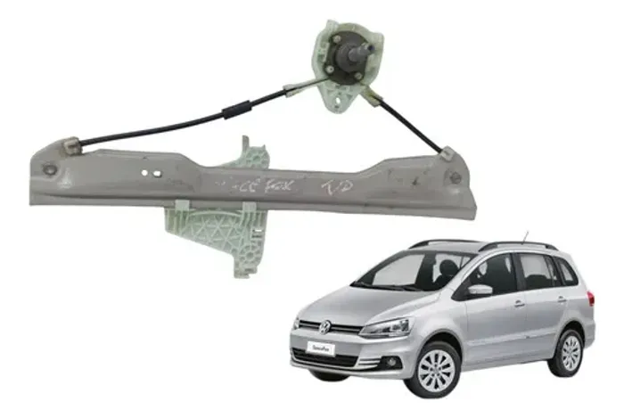 Maquina Vidro Traseiro Direito Volkswagen Spacefox 2006