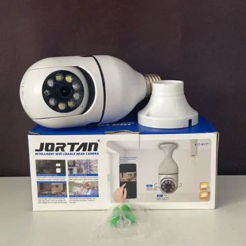 Camera Lampada Wifi Com Visao Noturna