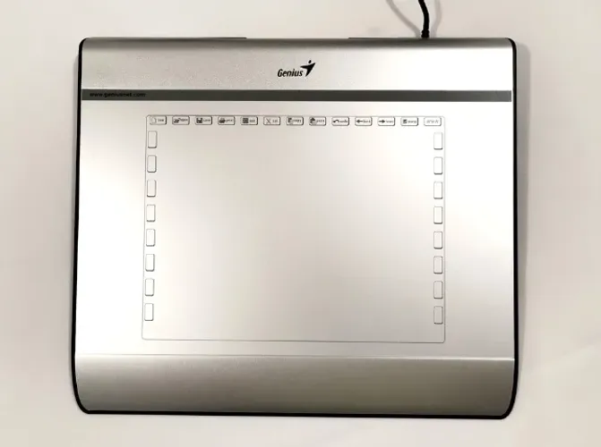 Mesa digitalizadora Genius i608X Mouse e caneta Win Mac PC