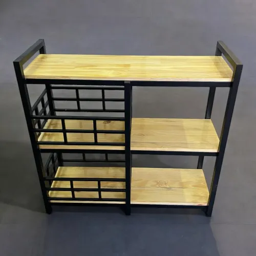 100x107x40 Aparador Fruteira Mesa industrial Escritório escrivaninha Pratilheira estante <br>